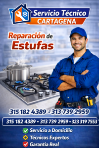 reparacion de estufa de empotrar