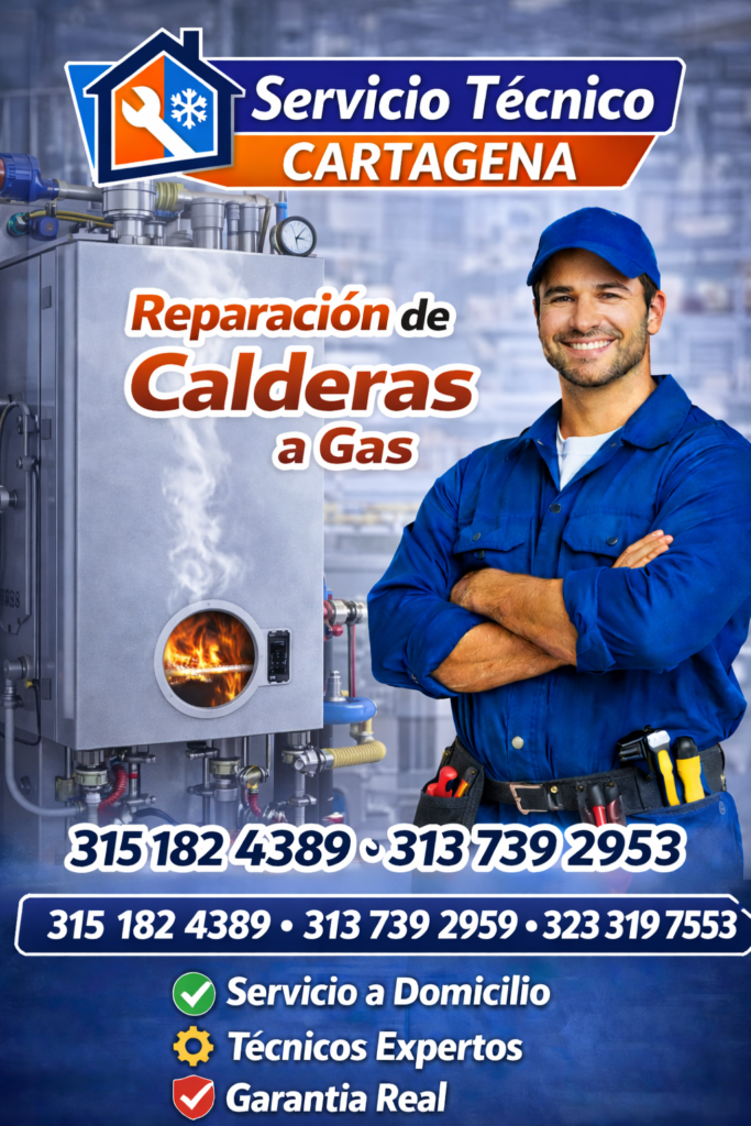 reparación de calderas